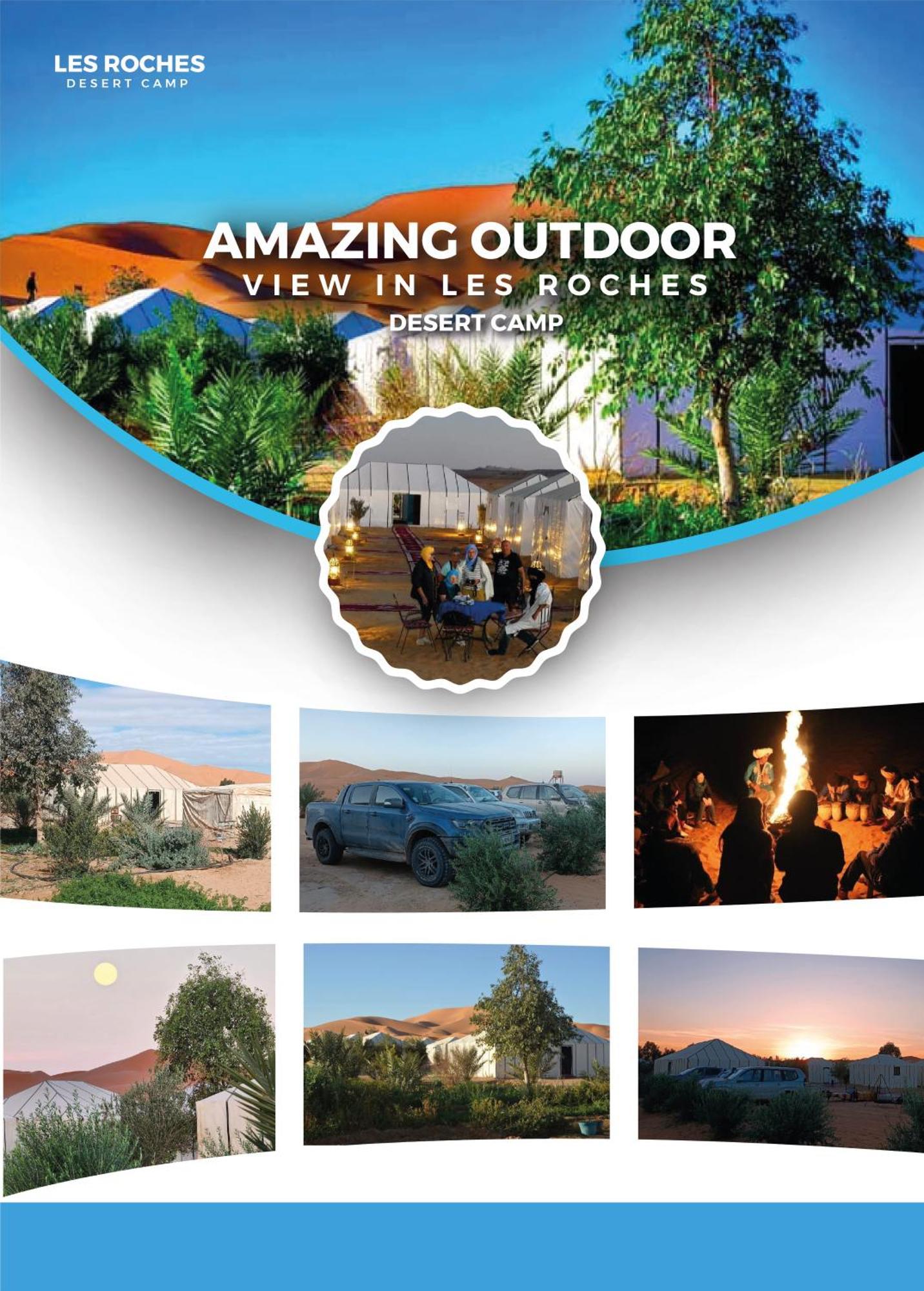 Les Roches Desert Camp Merzouga Zewnętrze zdjęcie
